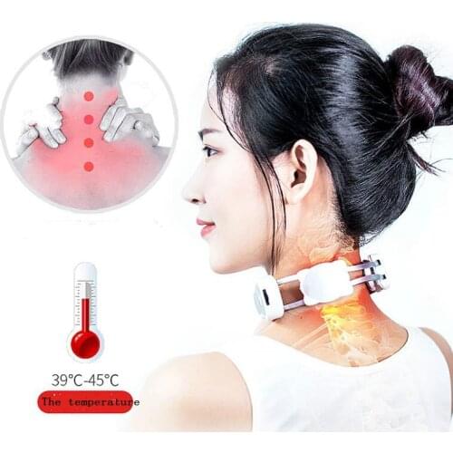 Neck massager for kneading electric hot compress neck neck instrument multifunctional full-body massage