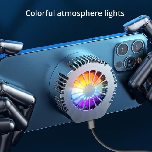 Powerful Radiator Strong Suction Fast Rotation Magnetic Semiconductor Phone Cooling Holder for Watching TV