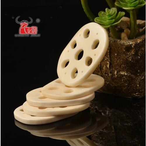 Natural Tibetan ancient yak bone lotus root slice of the Buddha pearl accessories DIY bodhi accessories