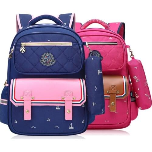 New Children Backpack Orthopedic Schoolbags For Teenagers Boys Girls Lightweight Nylon Kids School Bags Breathable Backpacks