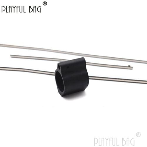 PB Playful bag CS Gas Block SLR AR M4 J8 J9 TTM416 556 Gas Block Tube 5'' 7'' 9'' CS Sport Accessory Refitting Toys QD66S
