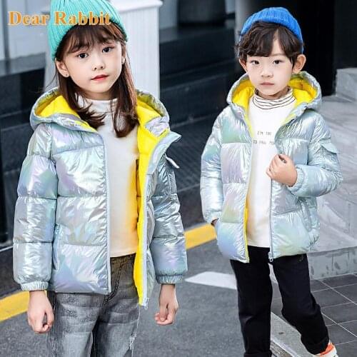 New Fashion Boys winter kids clothing down cotton jacket for baby girl clothes Waterproof snowsuit Hooded coat parka 1-11 Years