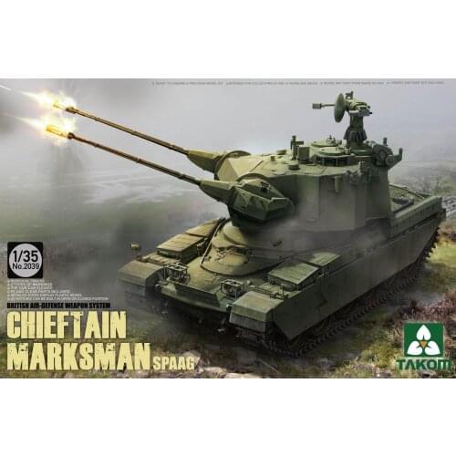 Takom 1/35 2039 British Chieftain Marksman Spaag