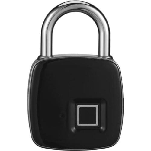 Fingerprint Padlock Smart Fingerprint Lock IP66 Waterproof Dustproof Design Keyless Anti-theft Padlock Suitcase Door Lock