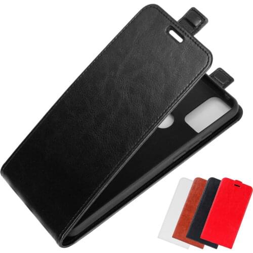 Vertical Flip Leather Cover for Alcatel 3X 2020 OT-5061 5061U 5061A 5061K Magnetic Phone Case With Card Slot