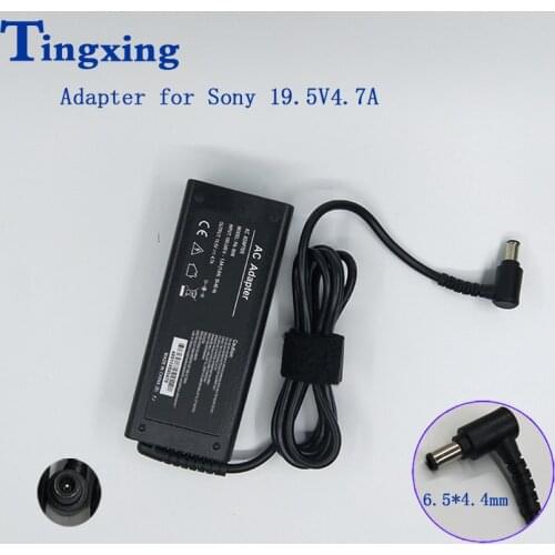 19.5V 4.7A 6.5mm*4.4mm 90W Laptop AC Power Supply Adapter Apply to Sony VAIO PCG VGP VGN VGA VPC LCD TV Series