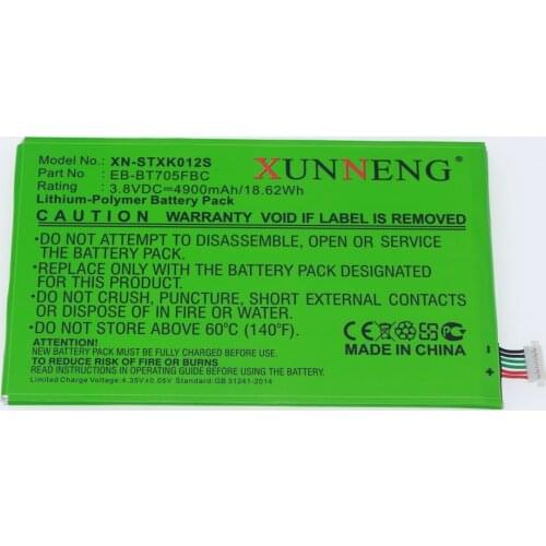 Battery for Samsung Galaxy Tab S 8.4 SM-T700 SM-T705 SM-T705C SM-T705Y SM-T707 SM-T707A SM-T707V SM-T705M Galaxy Tab S