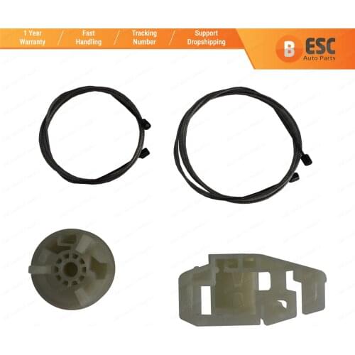 ESC Auto Parts EWR498 Electrical Power Window Regulator Repair Kit Front Right Door 8200628749 for Scénic II MK2 (2003–2009)
