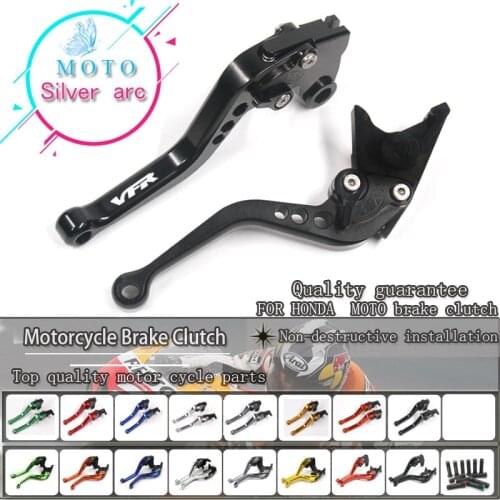 CNC Aluminum New Adjustable 3D Rhombus Motorcycle Brake Clutch Lever For HONDA VFR800 VFR 800 1998-2001 1999 2000