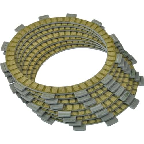 7Pc Motorcycle Friction Clutch Plates for Yamaha IT250 81-82 YZ250 1981 XS400 Special 77-81 XS400S 80-81 IT425 1980 YZ465 80-81