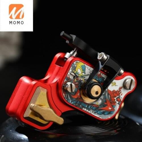 Double Shrapnel Motor Tattoo Machine Equipment Full Set of Professional Direct Drive Tattoo Cutting Line All-in-One Machine