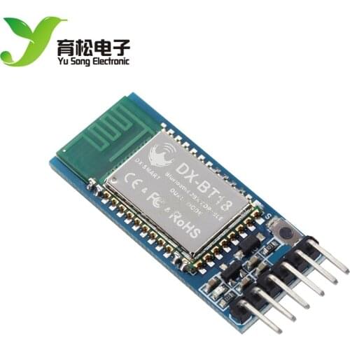 DX-BT18 Bluetooth dual-mode module SPP2.0+BLE4.0 serial port transparent transmission compatible with HC-05 06 backplane
