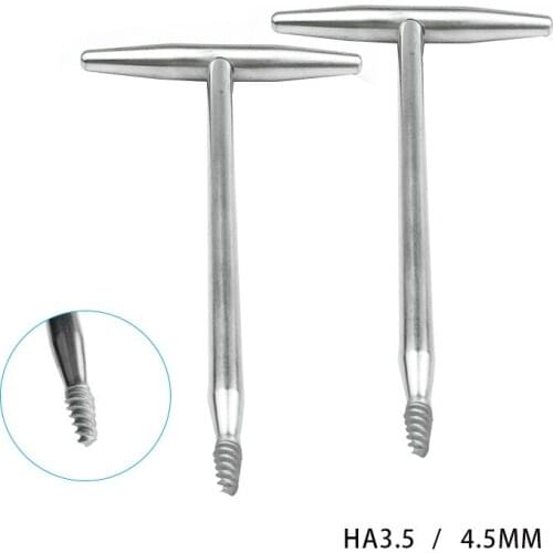 150mm/160mm Stainless Steel Bone Screw Extractor with T Handle Orthopedics Surgical Instrument