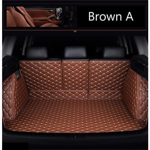 Car trunk mats cargo Liner for Chevrolet Cruze Malibu Sonic Trax captiva epica 6D car styling carpet floor liner