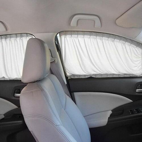Visor Car Curtain Gray Front & Rear Replace Accessories Car Van VIP Style