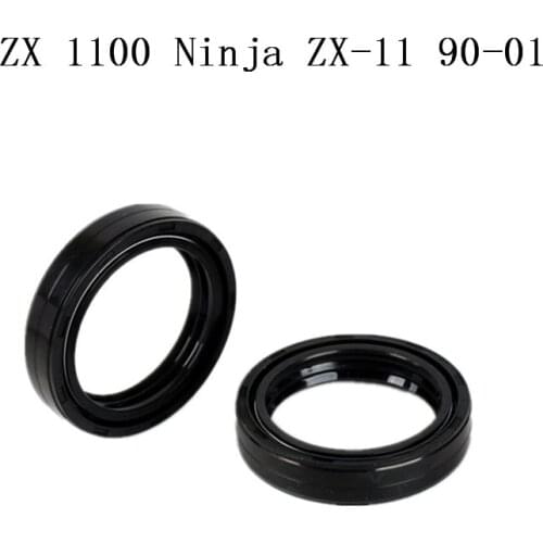Motorcycle Brand new Part Front Fork Oil Seal Fit For Kawasaki ZX 1100 Ninja ZX-11 1990-2001