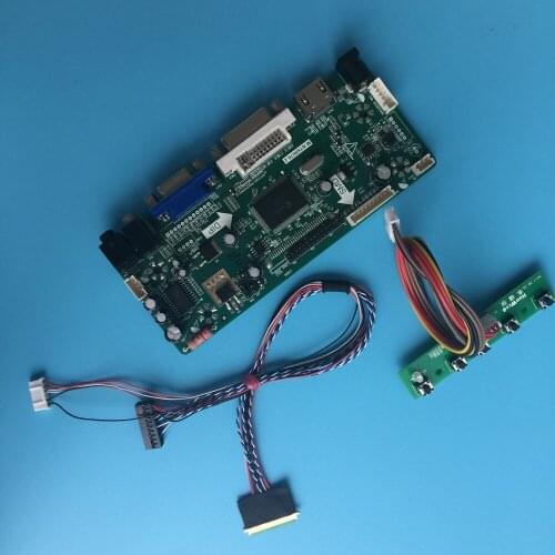 Kit for N133FGE-L31/L41 13.3" VGA DVI Monitor M.N68676 Panel Screen 1600X900 LED DIY HDMI LCD Controller board LVDS 40pin
