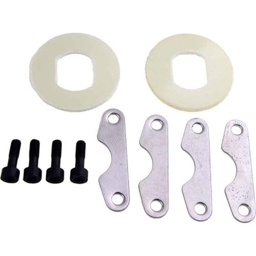 Durable Metal 02044 Disc Brake Pad Set for 1/10 HSP Nitro 94122 94102 RC Car Upgrade Parts