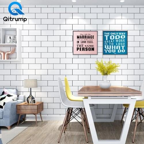 Bathroom Bedroom Wallpaper Waterproof Brick Wall Sticker Films Kitchen Living Room Tile Stickers Vinyl Self Adhesive Home Decor