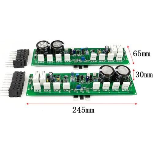 One Pair PR-800 1000W Class A /AB NJW0302 NJW0281 HIFI AMP Dual Amplifier Finished Board