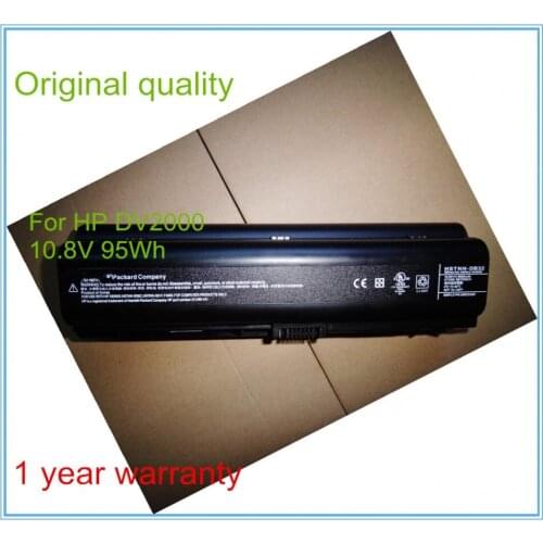 Original battery For dv2000 dv2300 dv2400 dv6100 EV088AA 441425-001 436281-251 12Cells 95WH
