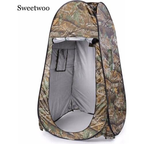 SWEETWOO Shower Tent Beach Fishing Shower Outdoor Camping Toilet Tent Changing Room Shower Tent With Carrying Bag