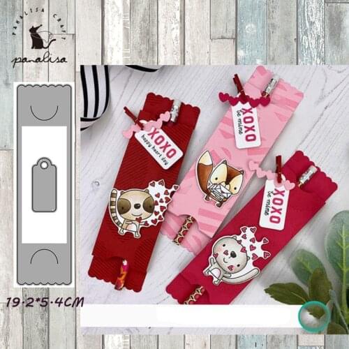 Panalisacraft Cadny Bag Box Metal Cutting Dies Craft Dies Scrapbooking Card Making Album Embossing Stencil Die Cut Decoration