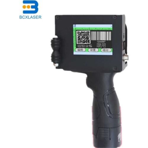 Plastic Bag Holographic Date Printing TIJ Coding Hand Held Thermal Inkjet Code Coder Printer U2