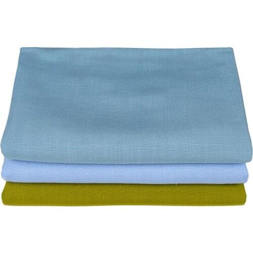 Width 61'' Summer Handmade Artificial Cotton Hemp Slubby Fabric For By The Half Yard Trousers Skirts Shirts Material