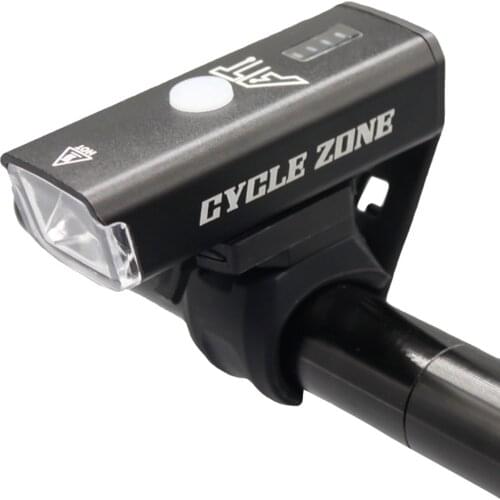 Bike Light USB Rechargeable Super Bright Waterproof Bicycle Headlight For Outdoor Riding Cycling Lighting