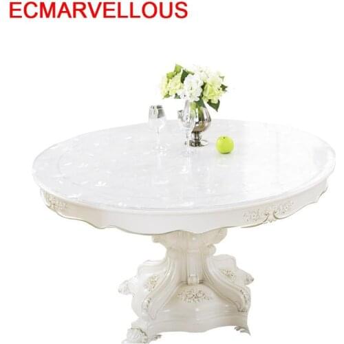 Tischdecke Wedding Tafelkleed Plastic Round Manteles Redondo Para Redonda Toalha De Mesa Tablecloth Cover PVC Nappe Table Cloth