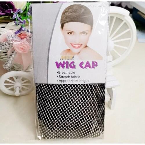 Lengthen invisible Wig Cap Fashion Stretchable Navel Hair Net Stocking Wig Caps Free Size Nylon Mesh Wave Cap Wig Accessories