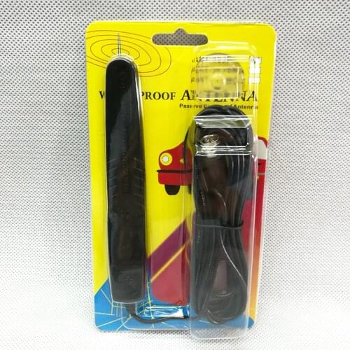 Waterproof Active Antenna with 12dB Gain Waterproof PassivE Antenna for Car Digital TV ATSC Receiver