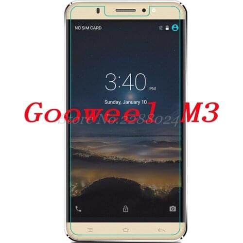 Smartphone Tempered Glass for Gooweel M3 9H Explosion-proof Protective Film Screen Protector cover phone