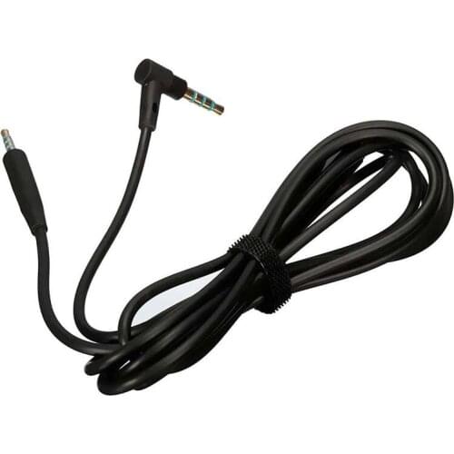 1.5m Audio 2.5 to 3.5mm Cable For Bose QC25 Quiet Comfort MIC Headset