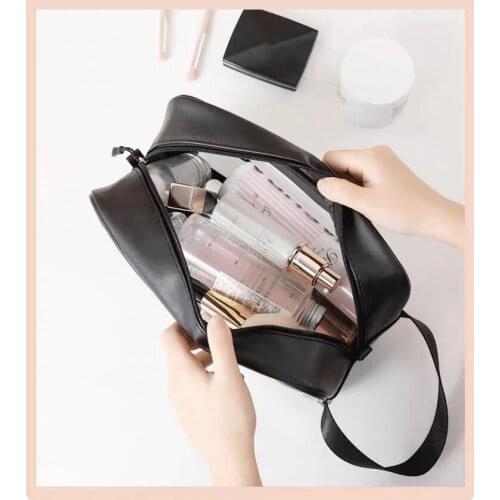 1PCS multifunctional ladies cosmetic bag waterproof translucent storage bag cosmetic storage bag box cosmetic bag PVC travel