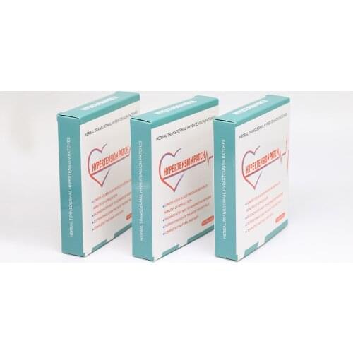 14pcs=1box Chinese Herbal Hypertension Patch Control Reduce High Blood Pressure Patch To Clean Blood Vessel Plaster Health Care