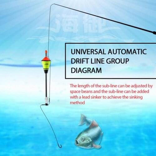 2020 Automatic Fishing Float Portable Fishing Accessories Fast Fishing Bobber Set Fishing Float Equipment