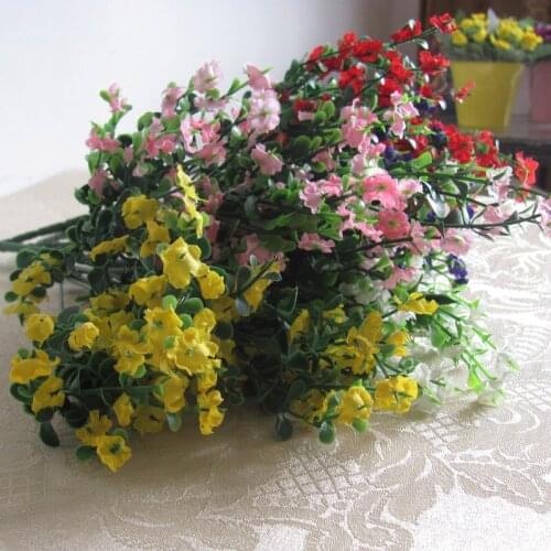 25 cm artificial mini flowers for home decoration