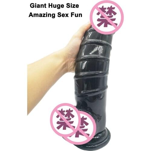 35*8CM Giant Dildo Suction Cup Realistic Huge Dildos Sex Toys for Women Jelly Anal Dildo Thick Dick Horse Penis