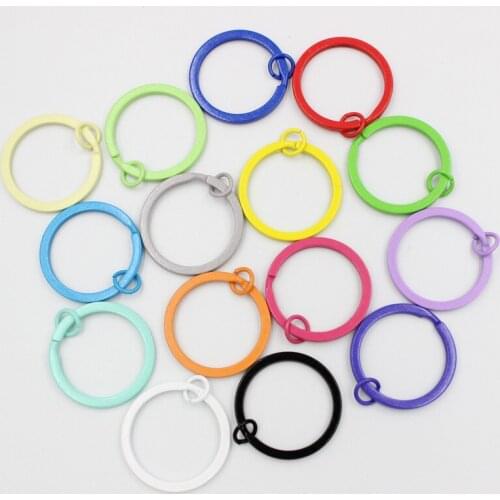 5pcs 30mm Keyring Split Ring Key Ring For Key Chain Keychain Diy Jewelry Making Key Rings Wholesale
