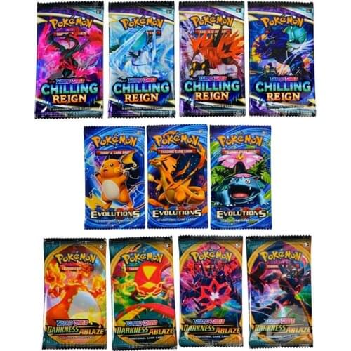 9 Pcs/Bag Pokemon Cards Spanish Version Vmax EX Mega Energy Shining Pokemon Card Game Trading Collection Cards Pokemon VMAX Card