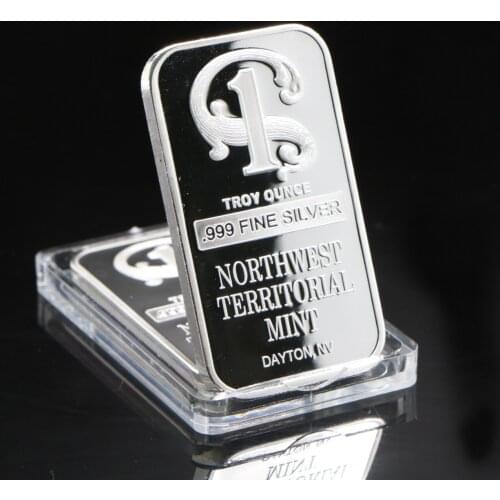 999 Silver Plated North American Commemorative Coin Collectibles Home Decoration