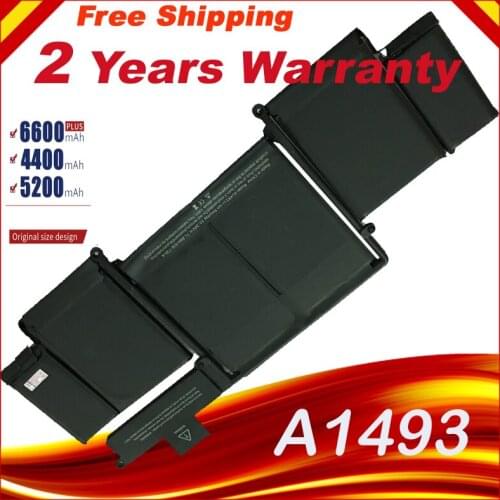 Laptop Battery for Apple Macbook Pro 13" Retina A1502 A1493 020-814 Late 2013 Mid 2014 Years Laptop ME864 ME865 ME864LL/A MGX72