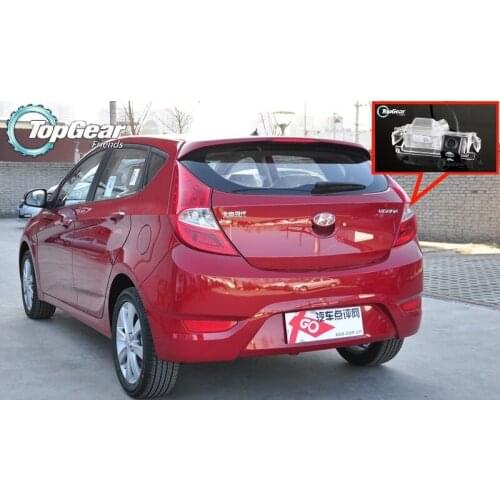 Car Camera For Hyundai Verna / Accent Blue / Fluidic / Solaris / Grand Avega / i25 Rear View Back Up Camera For Top Gear | RCA