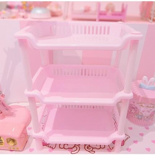 Large-Capacity 3 Layer Storage Box Bathroom Rack Shelf Organizer Cosmetics Display