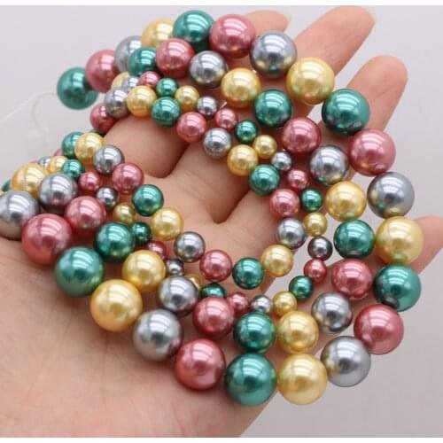 Hot Sale Natural Shell Bead Mix-Color Section Beads Charms For Jewelry Making DIY Necklace Bracelet Earrings Ring Accessory