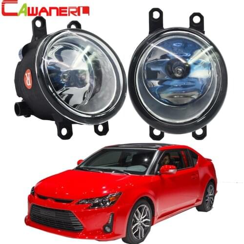 Cawanerl For 2011-2013 Scion tC 2 Pieces 100W H11 Car Styling Halogen Bulb Fog Light Daytime Running Lamp DRL 12V High Power