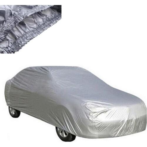 For Hatchback Size L 4450x1800x1500mm Car Outdoor Cover Waterproof Dustproof Cover Car Covers Sun Protection Cover For Dust Snow