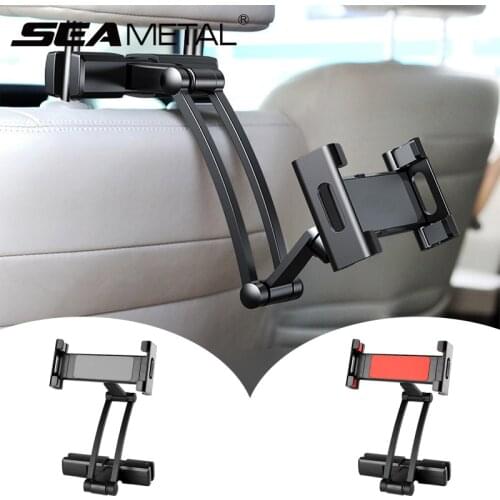 Flexible 360 Degree Rotating Tablet Stand for iPad Universal Phone Holder Tablet Support Car Headrest Mount Bracket 6-10 Inches